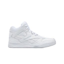 CN8645 REEBOK LIFESTYLE ROYAL BB4500 H2, White/Light Solid Grey SIZE 8.5 X WIDE New