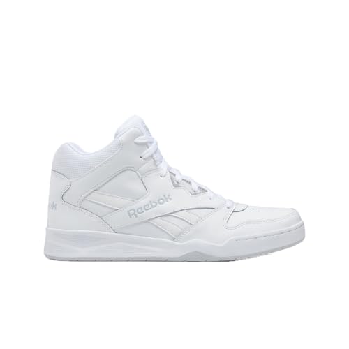 CN8645 REEBOK LIFESTYLE ROYAL BB4500 H2, White/Light Solid Grey SIZE 8.5 X WIDE New