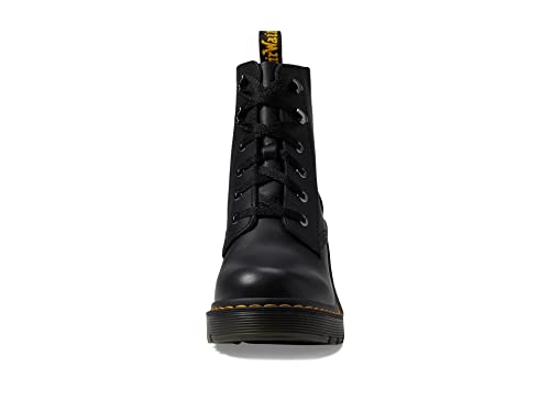 27613001 DR. MARTENS WOMEN'S JESY 6 TIE BOOT FASHION BLACK SENDAL SIZE 7 Like New