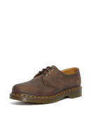 11838201 DR. MARTENS UNISEX 1461 OXFORD, DARK BROWN CRAZY HORSE, SIZE 11M/12W Like New