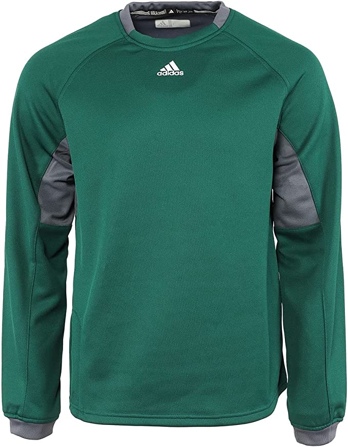 362F Adidas Mens Climawarm Fielders Fleece Sweatshirt New