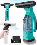 Uniqwamo Window Vacuum Squeegee Cordless Compatible Makita 18V Battery - BLUE - Like New