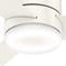 HUNTER FAN COMPANY 44" LED KIT 59452 LOW PROFILE 44" CEILING FAN - FRESH WHITE - Like New