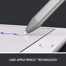 LOGITECH CRAYON DIGITAL PENCIL FOR IPAD PRO 12.9", 11", 10TH GEN+ - GRAY - Like New