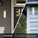 U UNNI Thermometer Hygrometer Wireless Weather Station, 330ft, UN0581 - WHITE - Like New