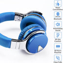 Silensys E7 Active Noise Cancelling Headphones Bluetooth Headphones - BLUE Like New