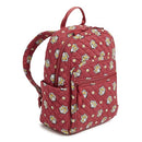 VERA BRADLEY PREMIUM COTTON SMALL BACKPACK, BANDANA PAISLEY, SIZE-RED AND YELLOW - Brand New