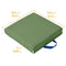 ECR4Kids SoftZone Floor Cushions Square Flexible Seating Hunter Green 6-Piece - Like New