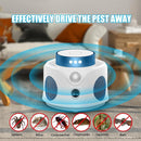 Zimwu Upgraded Rodent Repellent 360° Ultrasonic Pest Repeller UR02S - White Like New