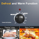 Sunvivi Roaster Oven 22Qt Electric Roaster Oven with Self-Basting Lid - Blue - Like New