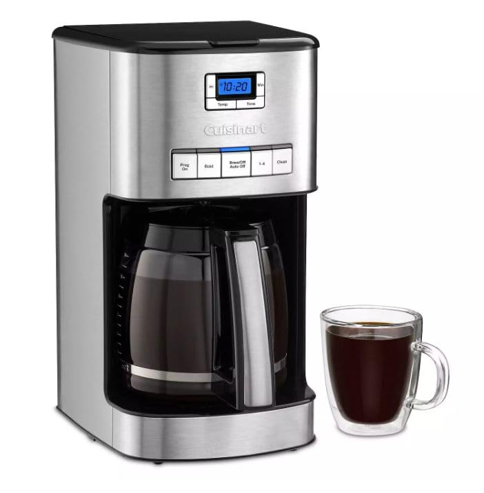 CUISINART PERFECTEMP 14-CUP COFFEE MAKER DCC-3800FR Stainless Steel - Like New