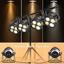 Yunhion 4*50W Stage Light 8400 Lm LED Stage Light Brighter DMX512 1 Pack - Brand New