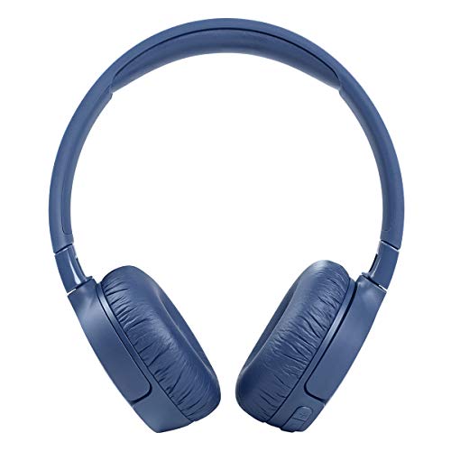 JBL Tune 660NC Wireless On-Ear Headphones with Active Noise Cancellation Blue Like New