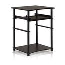 Furinno Home Computer Desk 16", 10016EX/BK - Espresso/Black - Like New