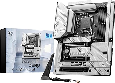 MSI Z790 Project Zero Gaming Motherboard LGA 1700 DDR5 - Black - Like New