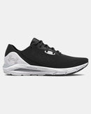 UNDER ARMOUR WOMEN'S HOVR SONIC 5 RUNNING SHOE - SIZE: WOMEN 10.5 - BLACK/WHITE - Like New