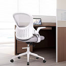 ZUNMOS Home Office Chair, Adjustable Rotatable Headrest, C3519-GYZQ - Grey - Like New