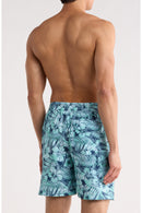 HURLEY DOUBLE HIGH VOLLEY SWIM SHORTS - SIZE: MEN S - INDUSTRIAL BLUE - Brand New