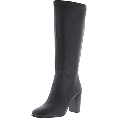 KL05629LE KENNETH COLE WOMEN'S JUSTIN HIGH HEEL KNEE BOOT BLACK SIZE 10 Like New