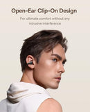 BASEUS BOWIE MC1 OPEN EAR CLIP-ON EARBUDS ADAPTIVE COMFORT PM138 - BLACK - Like New