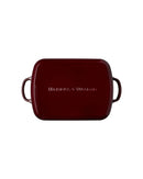 MAXWELL & WILLIAMS CAST IRON ROASTER 5L CAPACITY BAKEWARE 33X25CM - MERLOT - RED - Like New