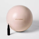 ALL IN MOTION WEIGHTED STABILITY EXERCISE BALL - CREAM - Like New