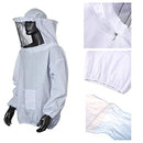 Xntun Professional Bee Keeping Suit Jacket&Beekeeper Gloves Size L - Brand New