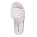 1200167-100 MUK LUKS WOMEN'S SUN CATCHER SANDALS WHITE SIZE 8 - Scratch & Dent