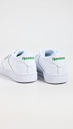 REEBOK CLUB C 85 SHOES SIZE 10 WHITE/GREEN Like New