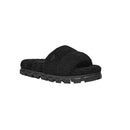 1130838 WOMEN'S UGG COZETTA CURLY SLIPPERS SIZE 8 BLACK Like New