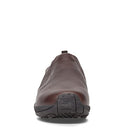 MERRELL MEN'S JUNGLE LEATHER SLIP-ON SHOE, SIZE 12, ESPRESSO - Like New