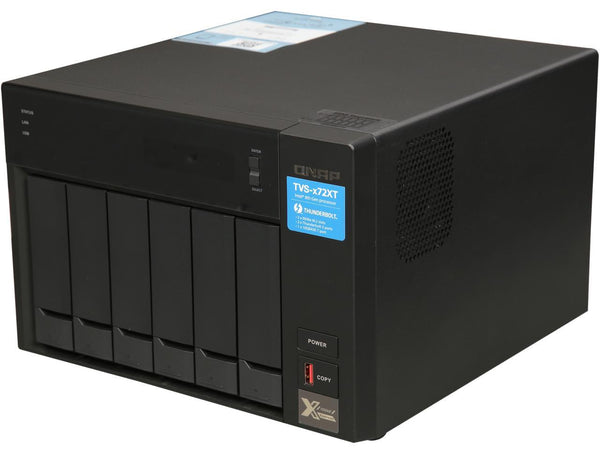 QNAP TVS-672XT-i3-8G-US Diskless System Network Storage