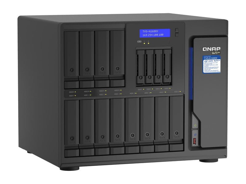 QNAP TVS-H1688X-W1250-32G-US Diskless System Network Storage