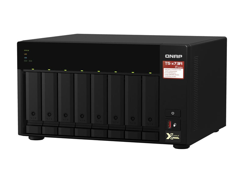 QNAP TS-873A-8G-US Diskless System Network Storage