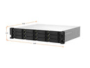 QNAP TS-1264U-RP-4G-US Diskless System Network Storage