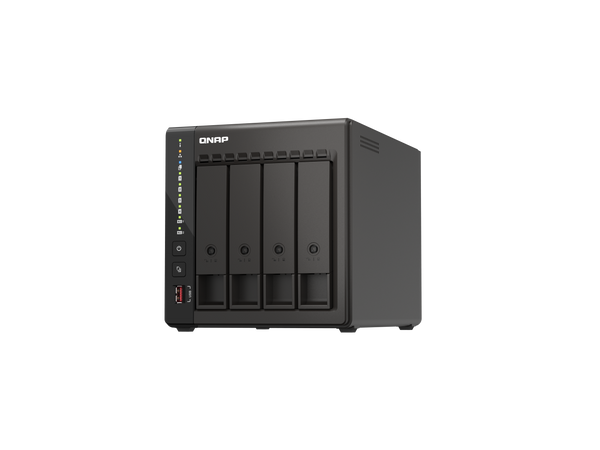 QNAP 4-Bay High-Performance desktop NAS with Intel Celeron 4-Core J6412, onboard