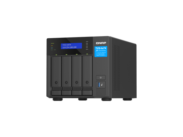 QNAP Ultra-High Speed 6 Bay NAS. Intel® Core™ i5-12400 6C/12T, 32GB RAM DDR4