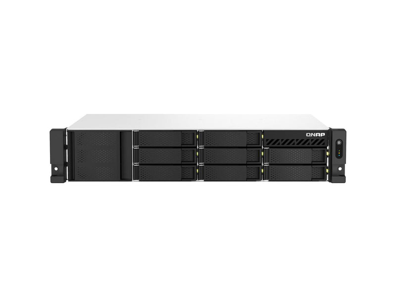 QNAP TS-864eU-4G-US 8 Bay High-Speed Short Depth Rackmount Rackmount NAS with
