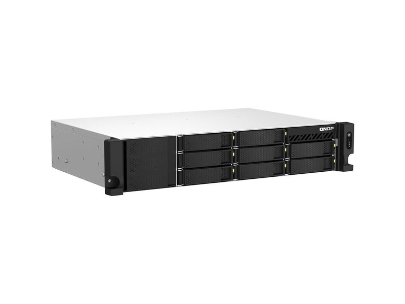 QNAP TS-864eU-4G-US 8 Bay High-Speed Short Depth Rackmount Rackmount NAS with