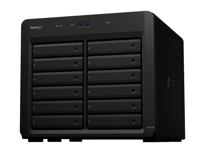 Synology 12 Bay Desktop NAS Expansion Unit DX1215II (Diskless)