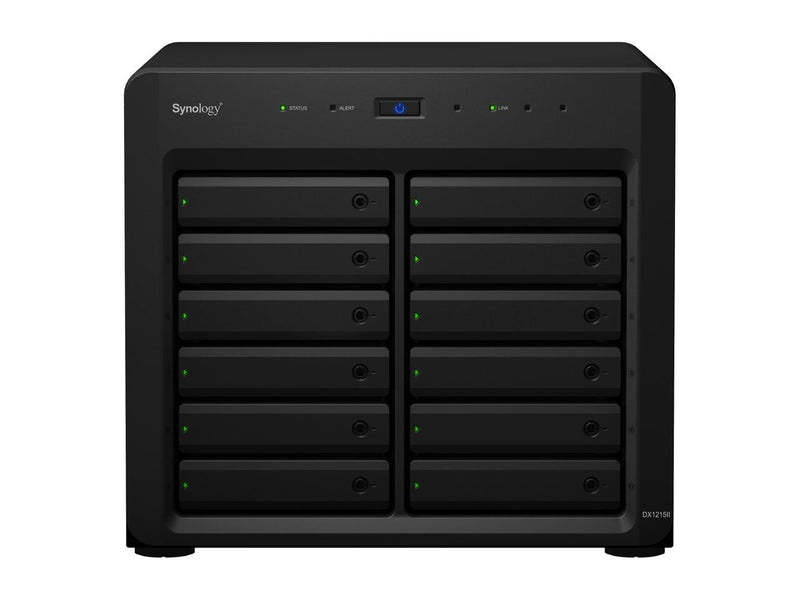 Synology 12 Bay Desktop NAS Expansion Unit DX1215II (Diskless)