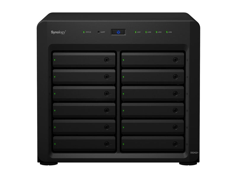 Synology DiskStation 12 Bay DS2422+ Quad Core CPU with 4GB Memory (Diskless)