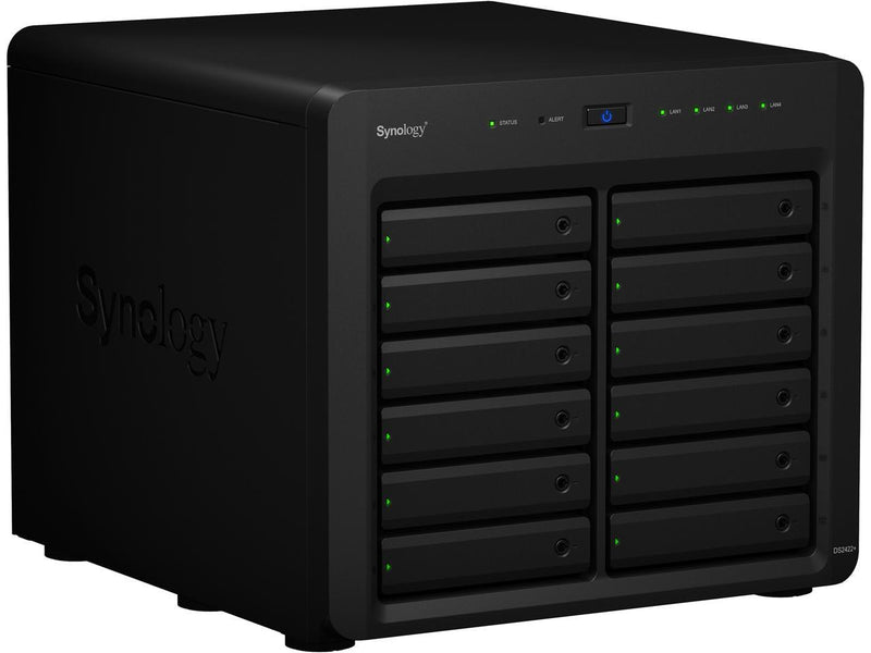 Synology DiskStation 12 Bay DS2422+ Quad Core CPU with 4GB Memory (Diskless)