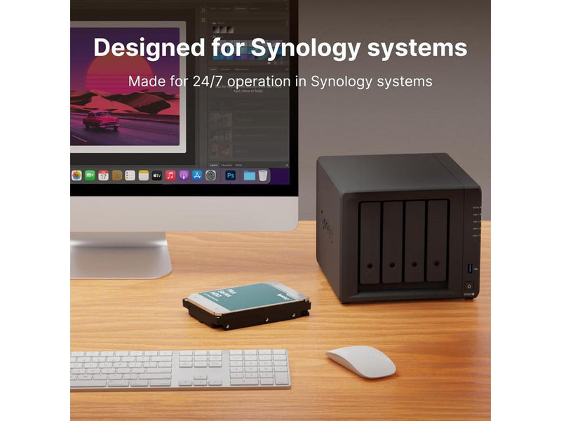 Synology HAT3300-2T 2TB 5400 RPM 256MB Cache SATA 6.0Gb/s 3.5" Hard Drives