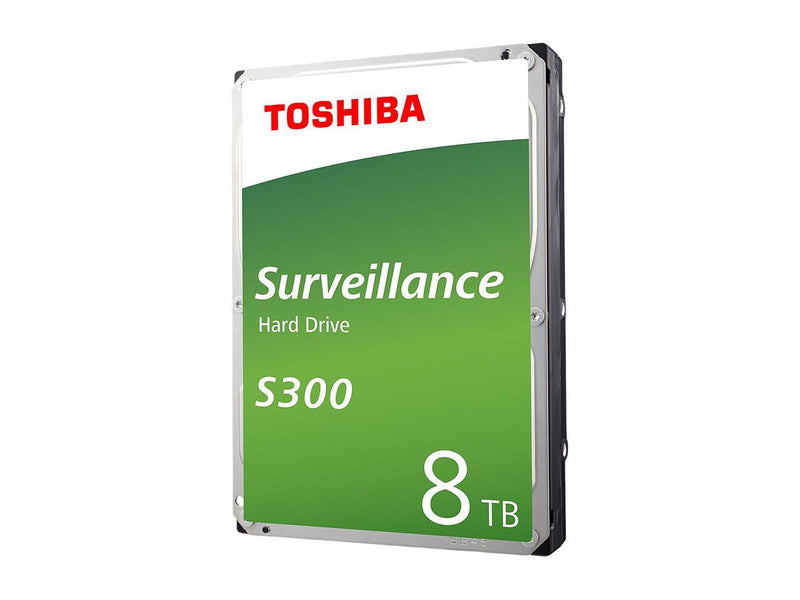 TOSHIBA S300 HDWT380UZSVAR 8TB 7200 RPM 256MB Cache SATA 6.0Gb/s 3.5" Internal