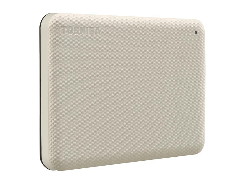 Toshiba Canvio Advance 4TB Portable External Hard Drive USB 3.0, White