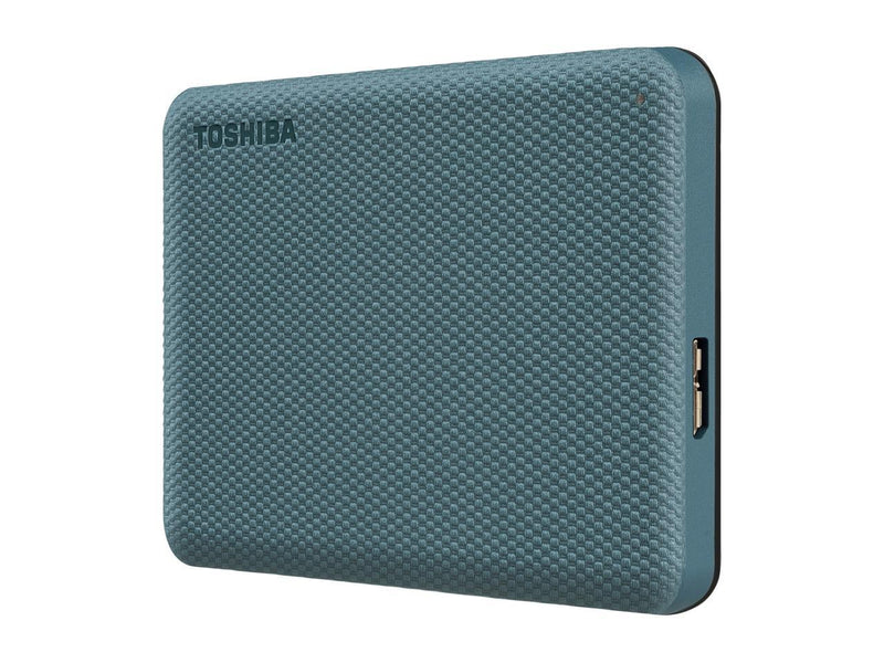 Toshiba Canvio Advance 4TB Portable External Hard Drive USB 3.0, Green