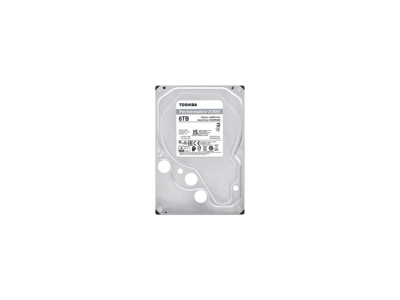 Toshiba X300 6TB Performance & Gaming 3.5-Inch Internal Hard Drive - CMR
