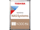 TOSHIBA N300 Pro HDWG51AXZSTB 10TB 7200 RPM 512MB Cache SATA 6.0Gb/s 3.5"