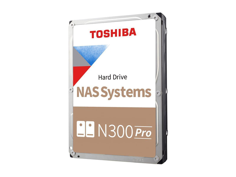 TOSHIBA N300 Pro HDWG51AXZSTB 10TB 7200 RPM 512MB Cache SATA 6.0Gb/s 3.5"